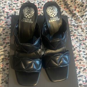 Vince Camuto Black Women's Sandals